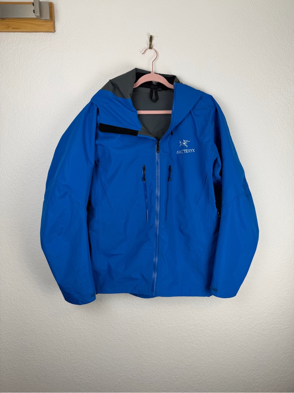 Arc’Teryx Sawyer Raincoat Gor-Tex Blue Large